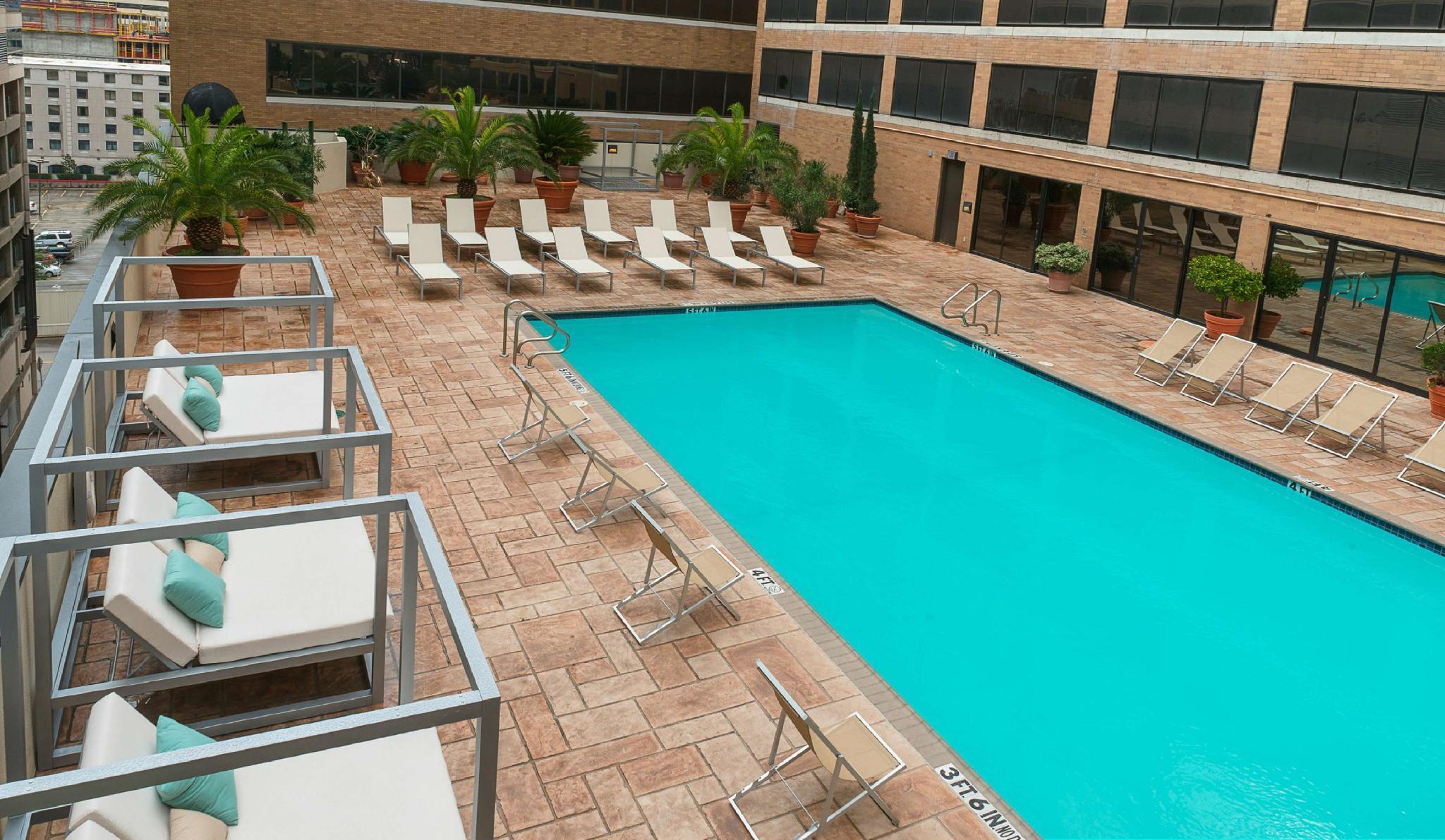 Hilton Houston Plaza/Medical Center Hotel Exterior foto